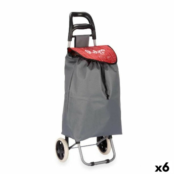 Cărucior de cumpărături Retro 33 L 88 x 10,5 x 35,5 cm (6 Unități)