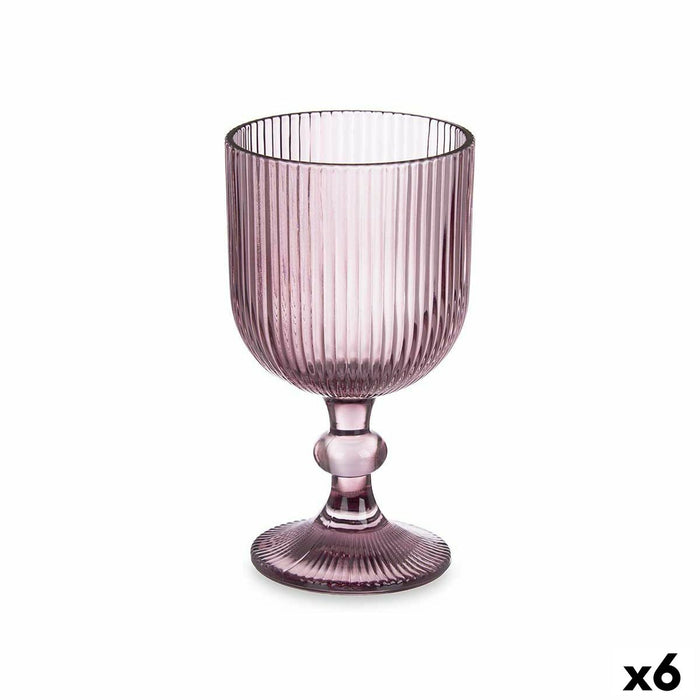 Pahar Dungi Roz 370 ml (6 Unități)