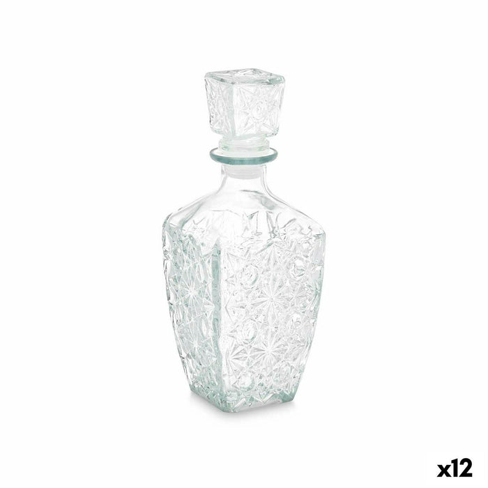 Sticlă din sticlă Lichior Stele Transparent 900 ml (12 Unități)