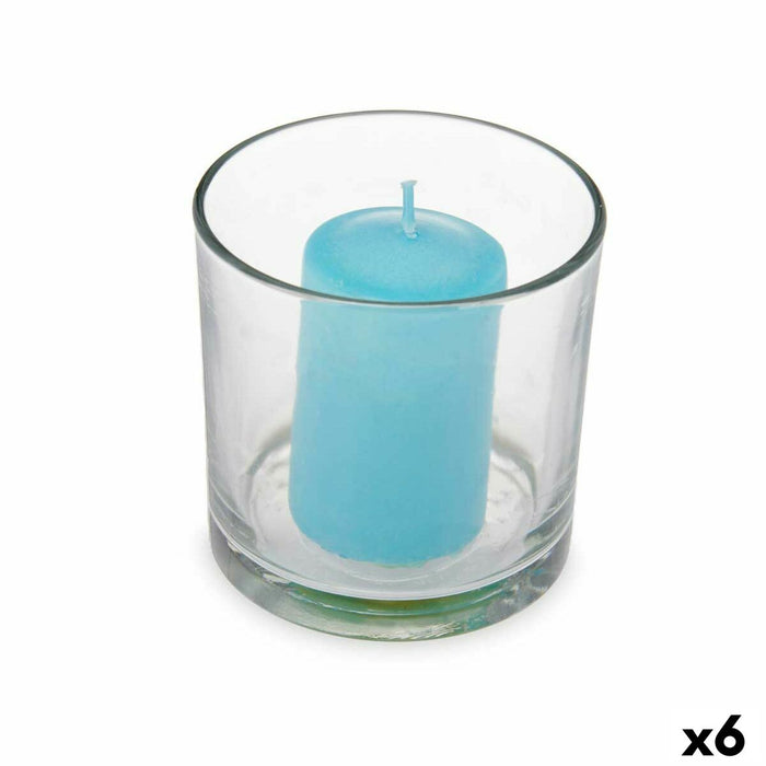 Lumânare Parfumată 10 x 10 x 10 cm (6 Unități) Pahar Ocean