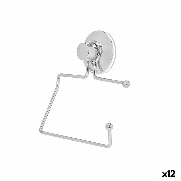 Suport pentru Role de Hârtie Igienică Oțel ABS 12 x 14 x 3,5 cm (12 Unități)
