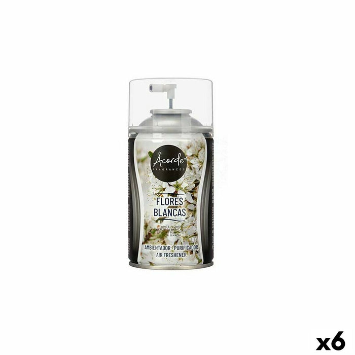 Rezervele Pentru Odorizant Flori albe 250 ml Spray (6 Unități)