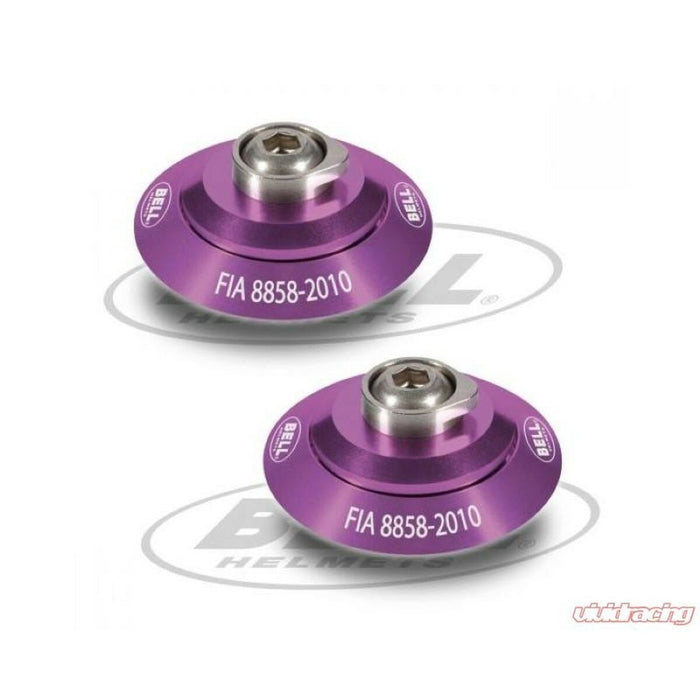 Helmet clip set Bell HANS Roz FIA 8858-2010