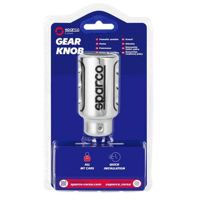 Buton manetă schimbător Sparco SPC109CH Argintiu