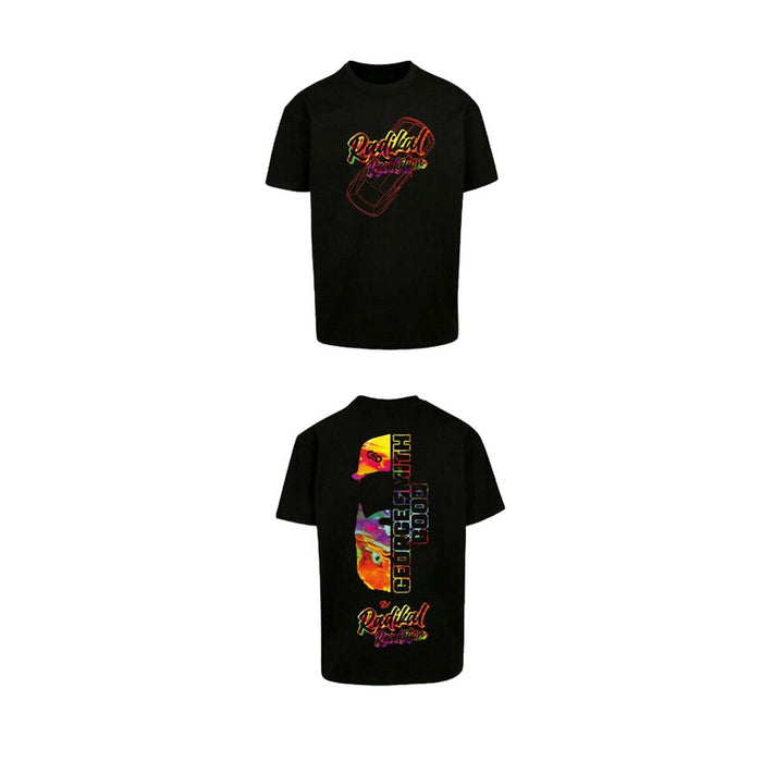 Tricou cu Mânecă Scurtă Bărbați RADIKAL GEORGE SMITH GOOD Negru L