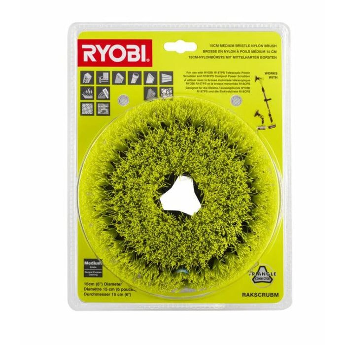 Perie Ryobi RAKSCRUBM Ø 15 cm Duritate medie
