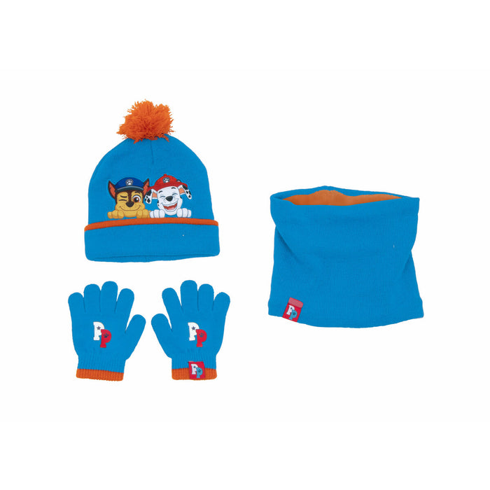 Căciulă, Mănuși și Gâtar The Paw Patrol Friendship Albastru