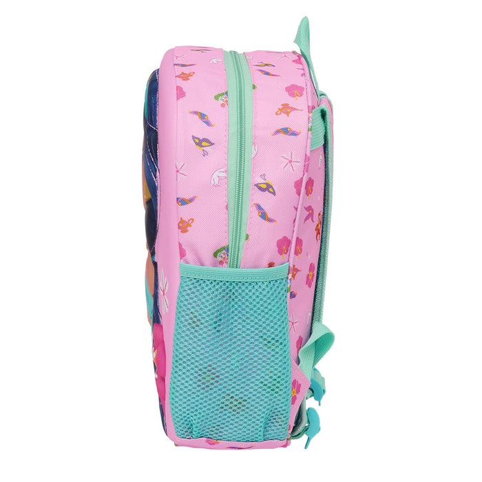 Rucsac pentru Copii 3D Disney Princess Jasmine Roz 27 x 33 x 10 cm