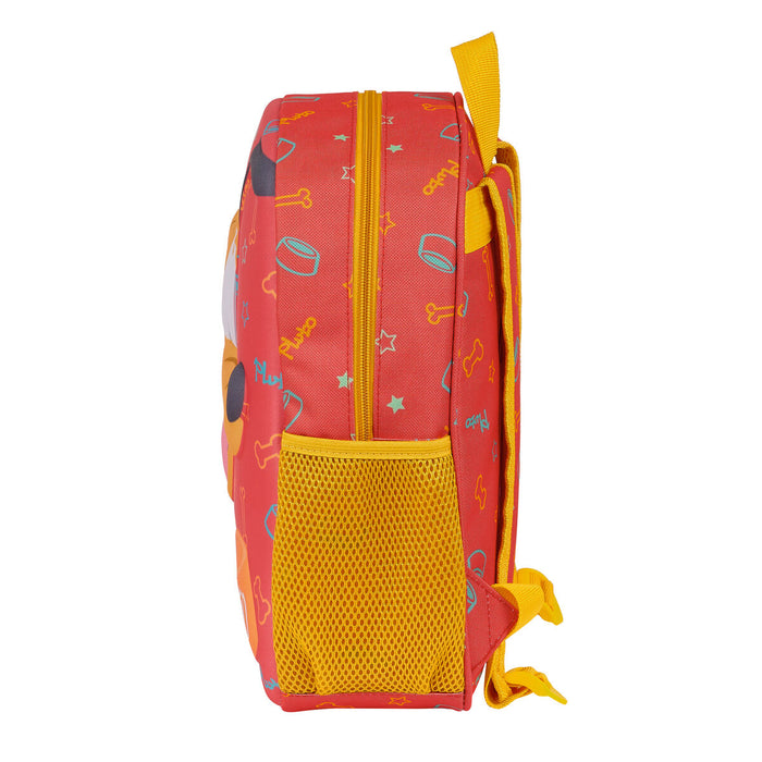 Rucsac pentru Copii 3D Clásicos Disney Pluto Portocaliu 27 x 33 x 10 cm