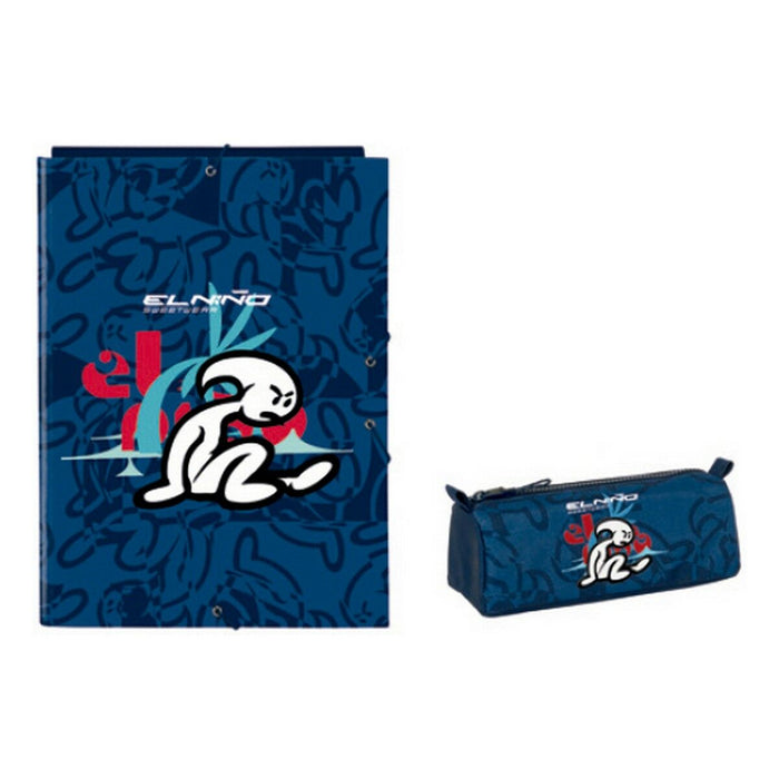 Set de Papetărie El Niño Paradise Bleumarin A4 2 Piese