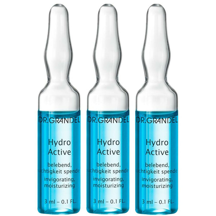 Fiole Dr. Grandel Hydro Active 3 ml 3 Unități Hidratare profundă