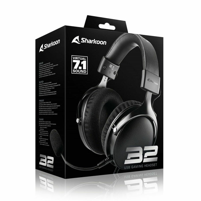 Căști cu Microfon Gaming Sharkoon B2