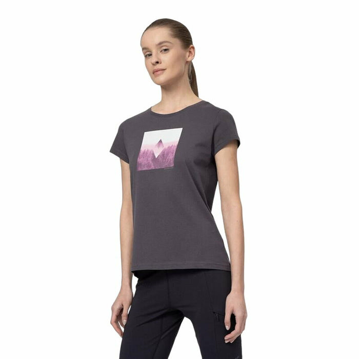 Tricou cu Mânecă Scurtă Femei 4F Regular Organic
