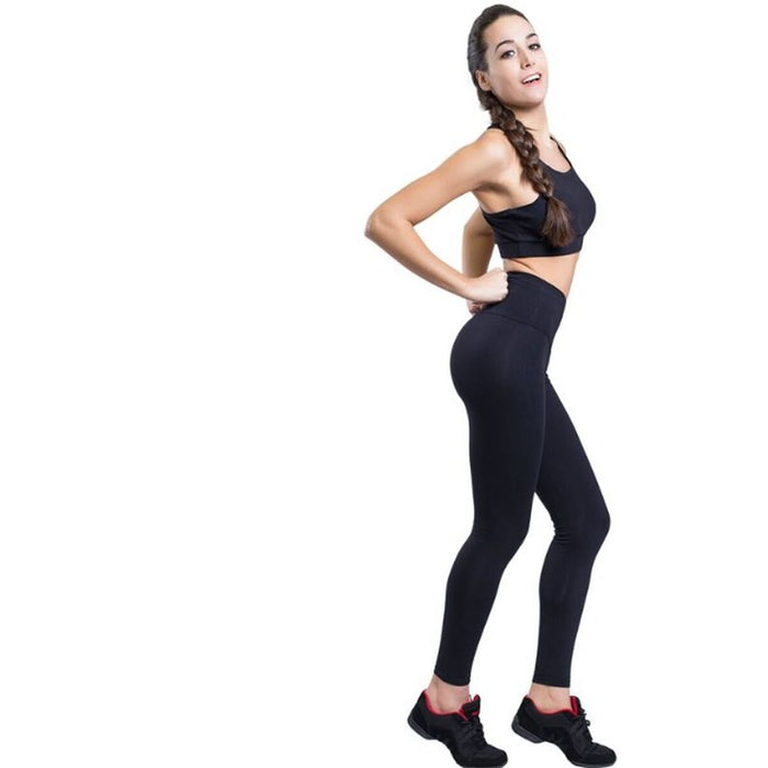 Colanți Sport de Damă Happy Dance 2417ATC Negru