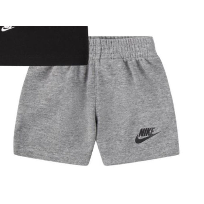 Set Sport pentru Bebeluși Nike Nsw Add Ft Negru Gri