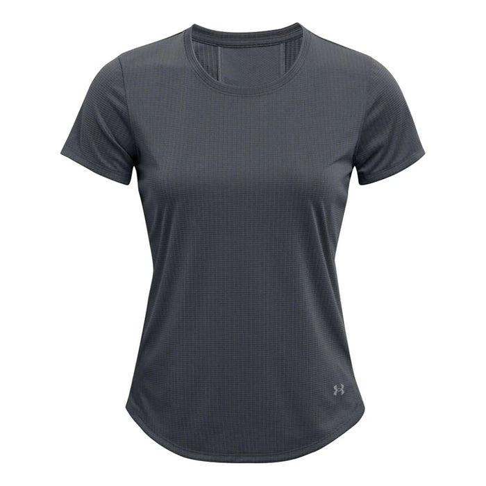 Tricou cu Mânecă Scurtă Femei Under Armour Stride Gri
