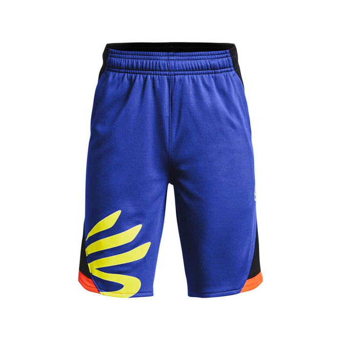 Pantaloni Scurți Sport pentru Copii Under Armour Curry Splash Albastru