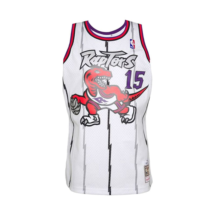 Tricou de baschet Mitchell & Ness Toronto Raptors Vince Carter Alb