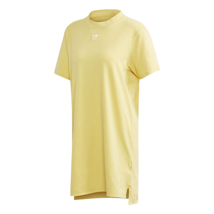 Rochie Adidas Originals Trefoil Galben