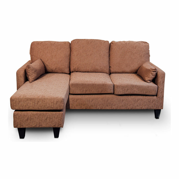 Canapea extensibilă Astan Hogar Chaise Lounge Ciocolată