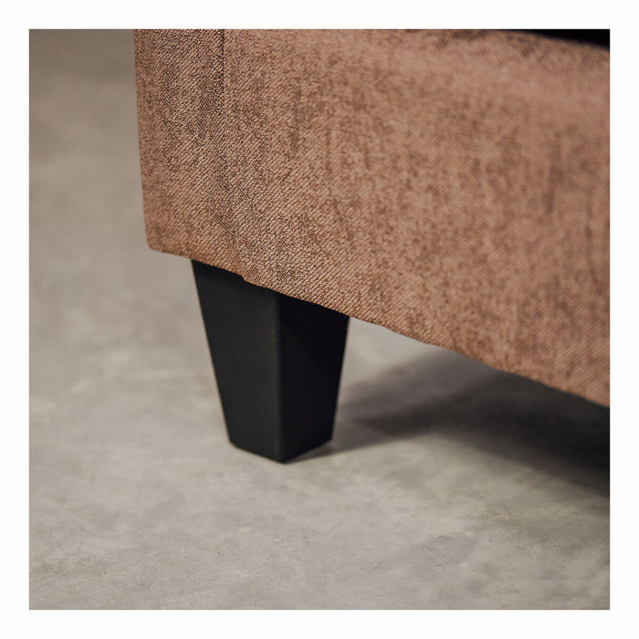Canapea extensibilă Astan Hogar Chaise Lounge Ciocolată