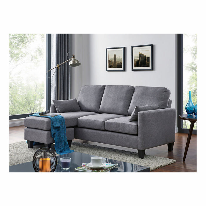 Canapea extensibilă Astan Hogar Chaise Lounge Gri