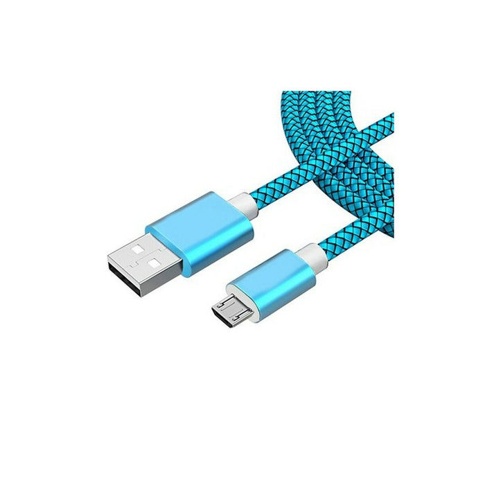 Cablu USB la micro USB Wirboo W607 Albastru 2,5 m