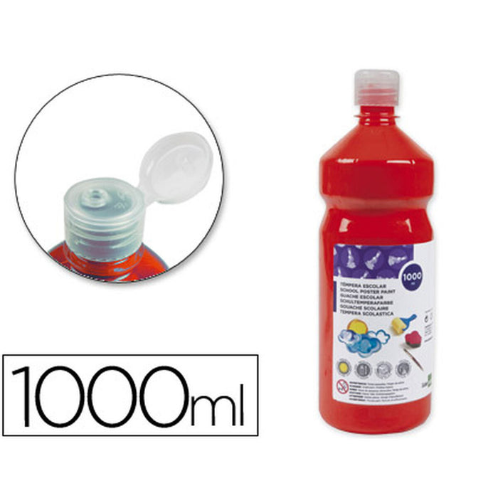 Tempera Liderpapel TP26 Roșu 1 L