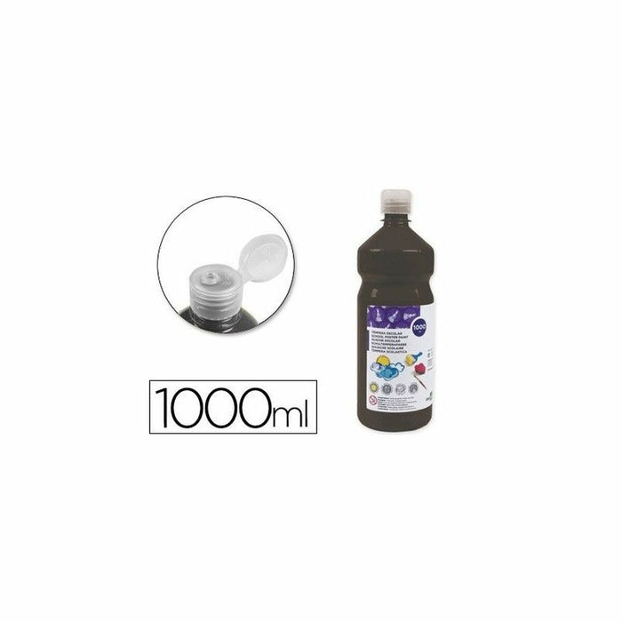 Tempera Liderpapel TP39 Negru 1 L