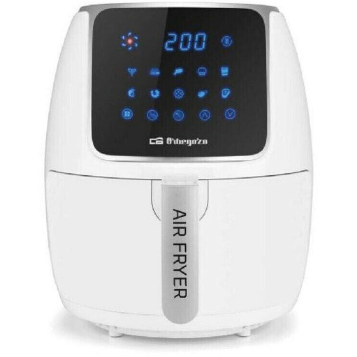 Friteuză fără Ulei Orbegozo FDR 64 Alb Negru 1500 W 4 L