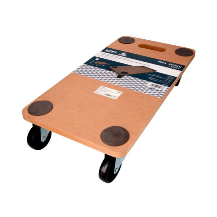 Platformă EDM Cu roți 58 x 30 x 12 cm 200 kg