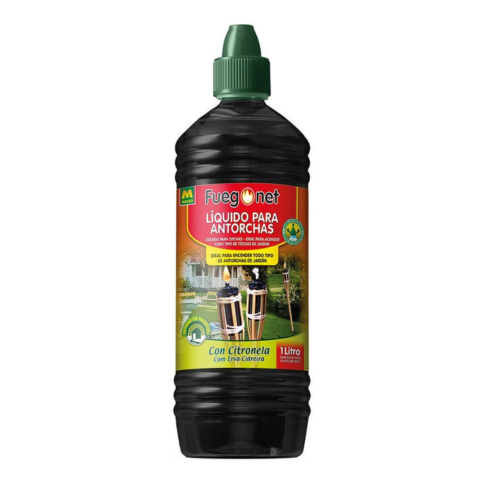 Torţă Massó Citronela Lichid de aprindere (1 L)