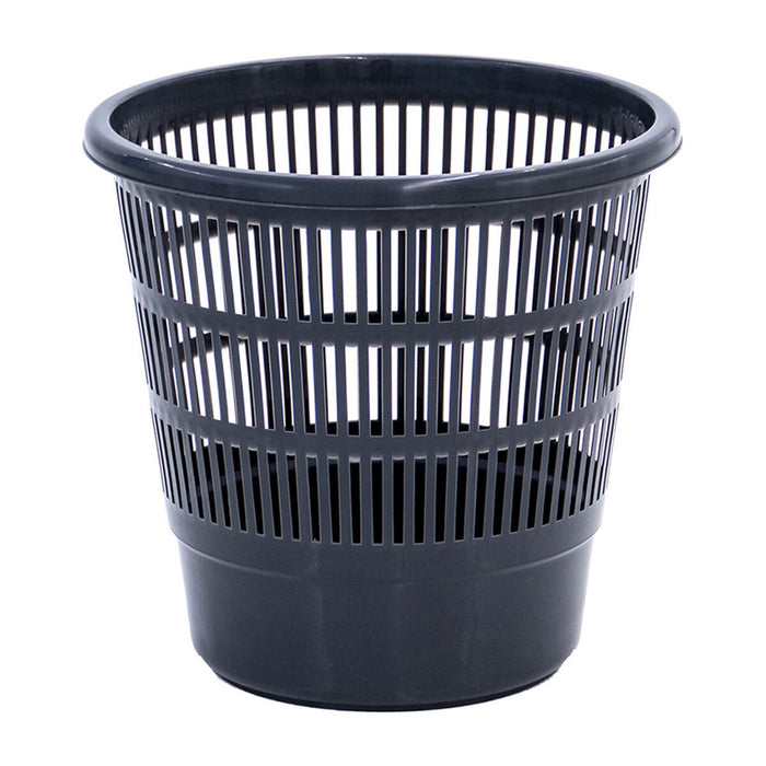 Coș de gunoi pentru hârtie Plastiken Grilă Negru polipropilenă 16 L