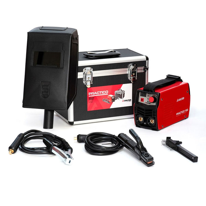 Echipament de sudură Solter Inverter Practico 150 Accesorii 150 A 7000 W