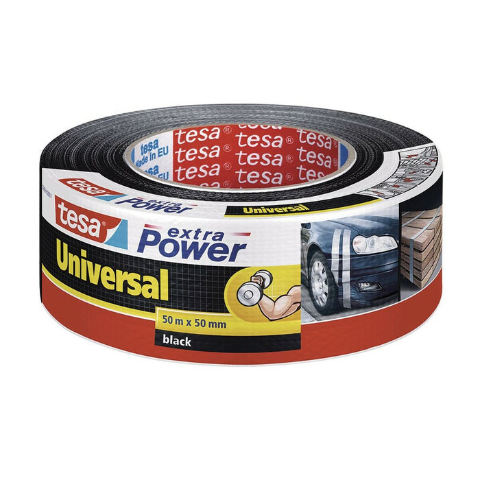 Bandă adezivă TESA 56389 Negru 50 mm x 50 m