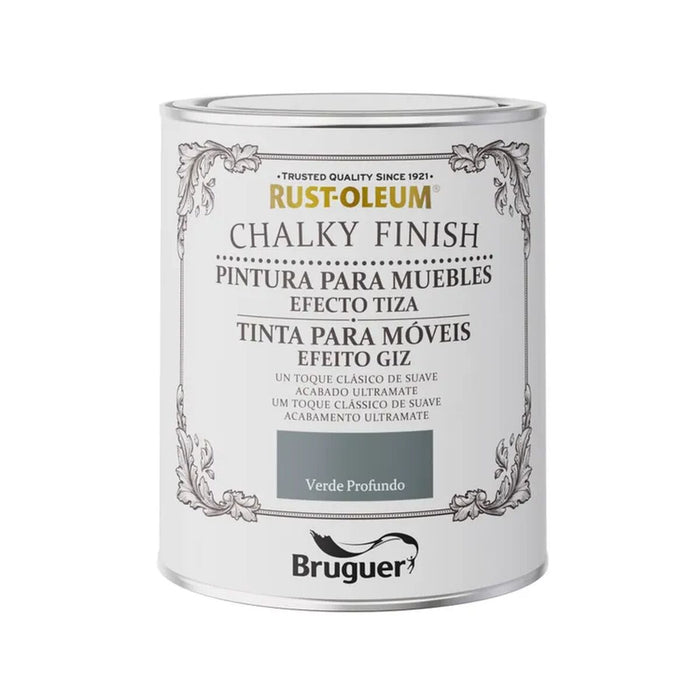 Tablou Bruguer Rust-oleum Chalky Finish 5733890 Mobilier Deep Green 750 ml