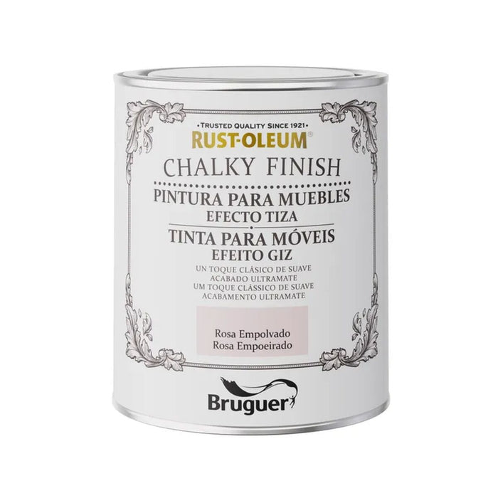 Tablou Bruguer Rust-oleum Chalky Finish 5733891 Mobilier Dusty Pink 750 ml