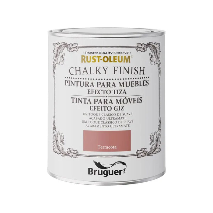 Tablou Bruguer Rust-oleum Chalky Finish 5733893 Mobilier Teracotă 750 ml