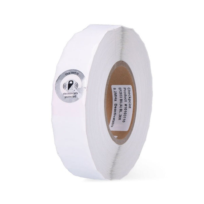 Etichete Inteligente NFC Checkpoint 10103110 Tamper 2933 Anti-furt 2000 Unități Ø 3,3 cm