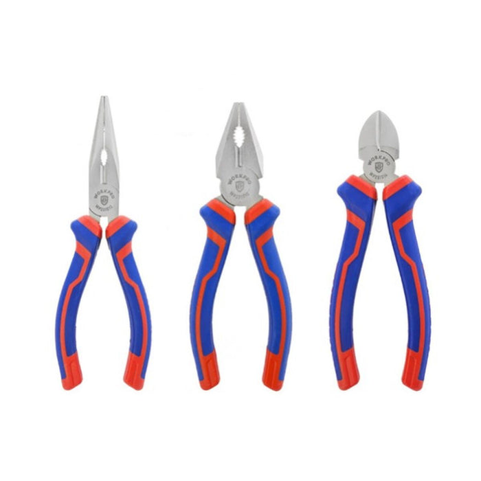 Set de tăietori de unghii Workpro 3 Piese