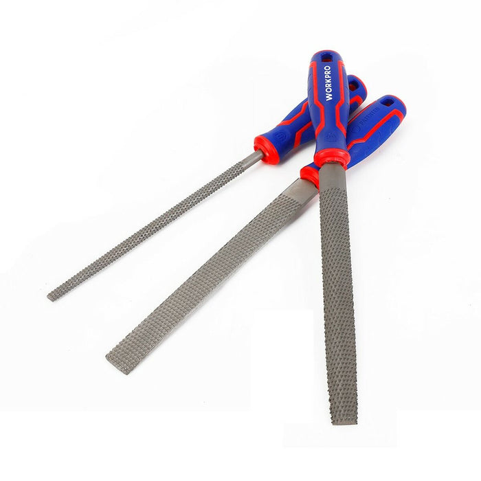 Set de rășchete Workpro 20 cm 3 Piese