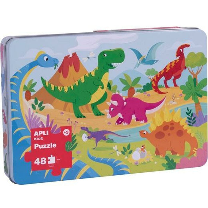 Puzzle pentru Copii Apli Dinosaurs 24 Piese 48 x 32 cm