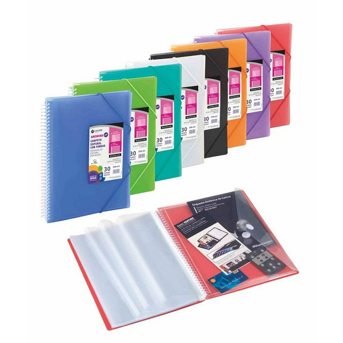 Dosar tip clasor Carchivo Archivex-Star Transparent A4