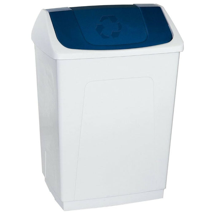 Coș de gunoi pentru hârtie Denox Albastru 55 L