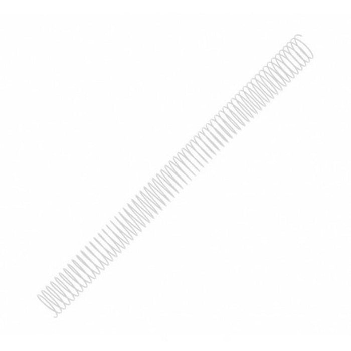 Spirale de legare Fellowes 100 Unități Alb Metal Ø 10 mm