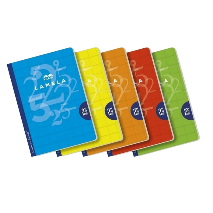 Notebook Lamela Multicolor A4 (5 Piese)