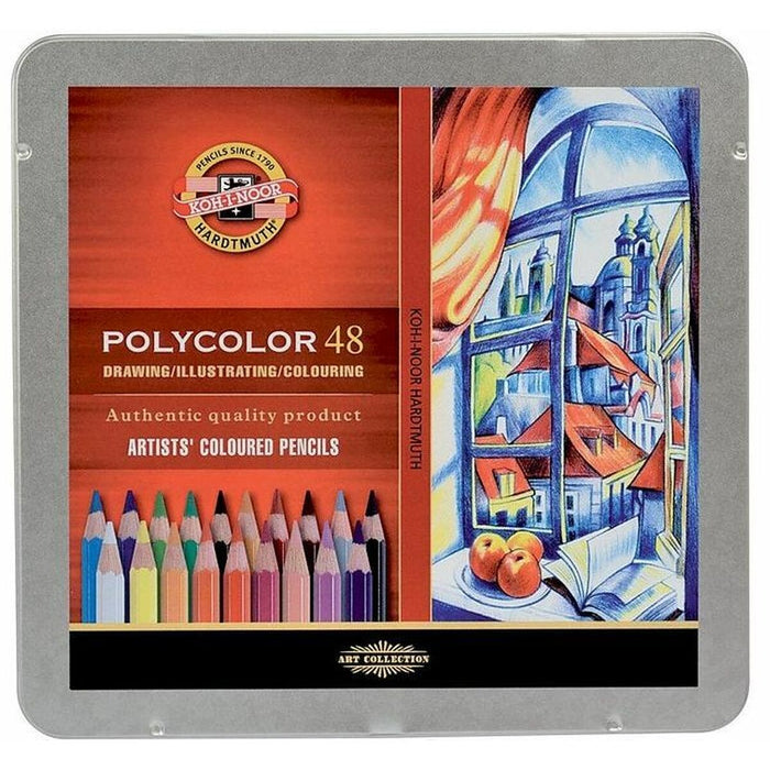 Creioane culori Michel Polycolor 48 Piese Multicolor