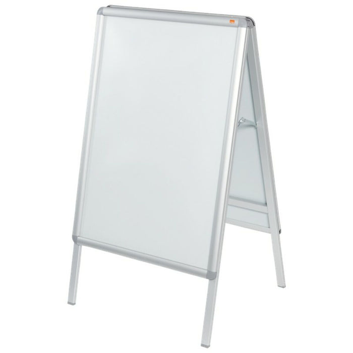 Avizier Nobo Șevalet Argintiu PVC Aluminiu 65 x 113,5 x 70 cm