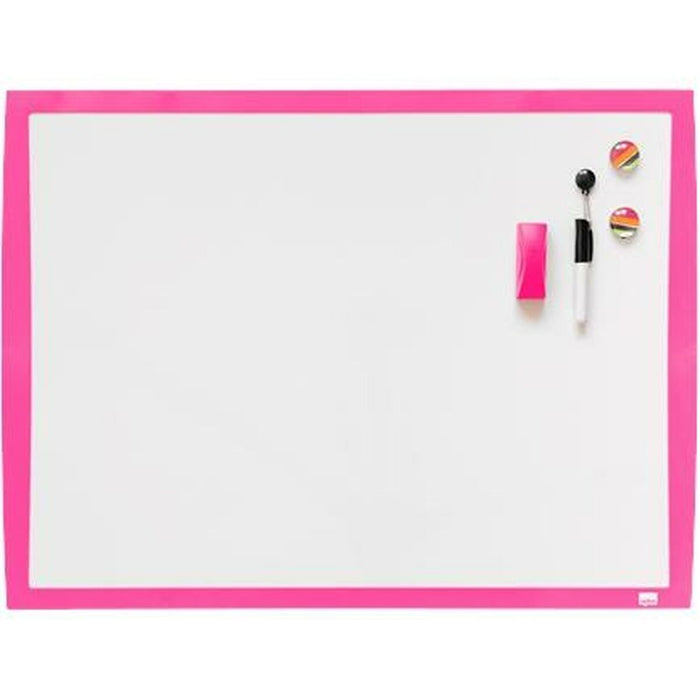 Tablă magnetică Nobo Fucsia 58,5 x 43 cm Alb