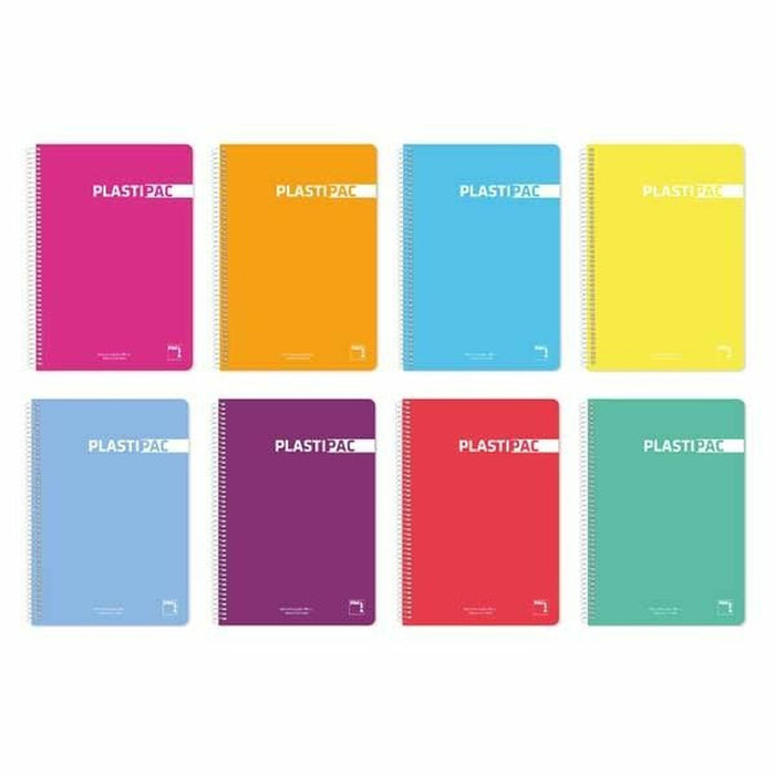 Notebook Pacsa Multicolor Din A4 5 Piese 80 Frunze